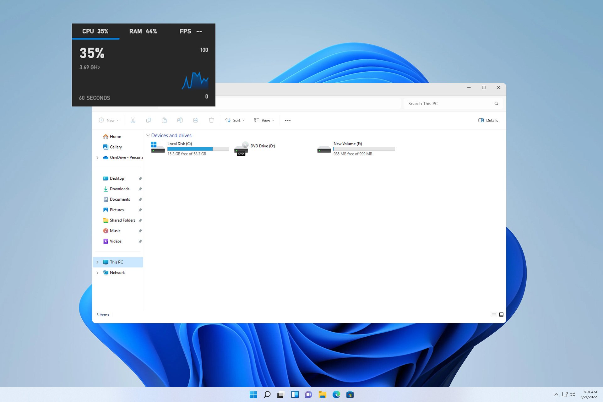 windows 11 performance overlay