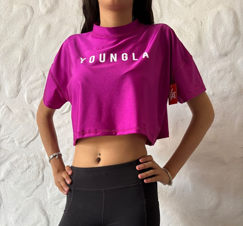 Crop Top Youngla Lisa Licra Colombiana