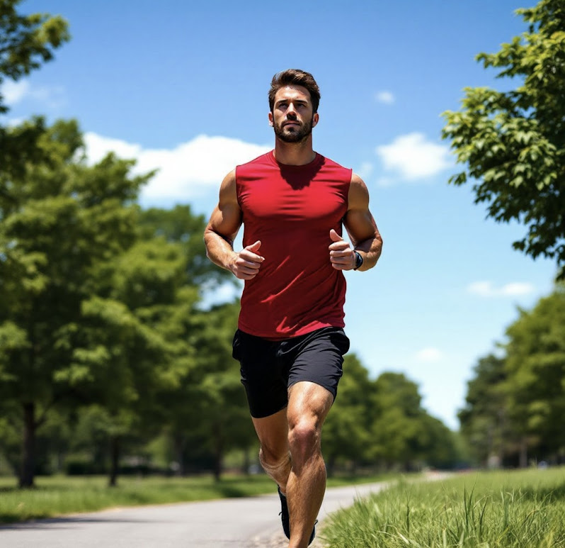 Playera Casaca Zizada Olímpica Caballero Gym